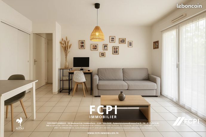 Appartement 2 pièces 43 m²