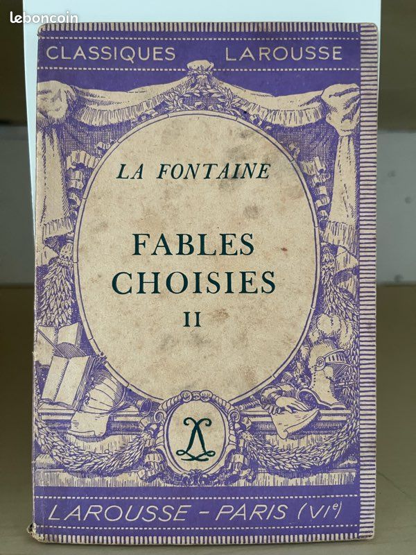 Fables choisies II- La fontaine (image 1)
