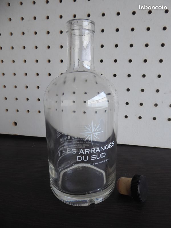 Bouteille de Rhum arrangé "Les arrangés du Sud" - VIDE (image 5)