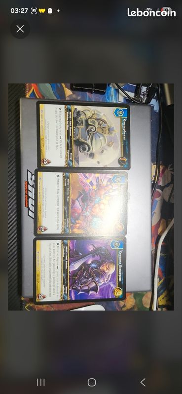Lot WoW TCG (Decks, Raid, Cartes Oversize (image 7)