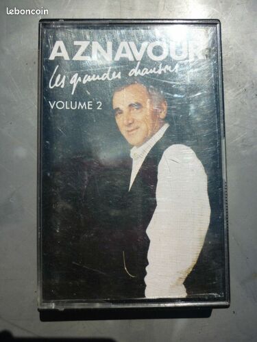 [K7] Les grandes chansons Volume 2 Trema 110 337 - Bon état (image 1)