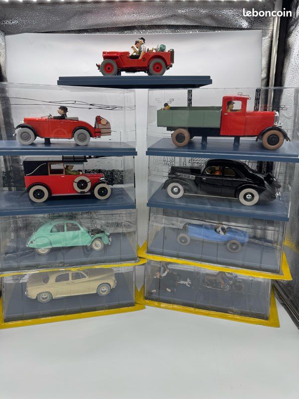 Collection Hachette – Voiture Tintin 1/24 Avec Fascicule – Le Camion Rouge N°49