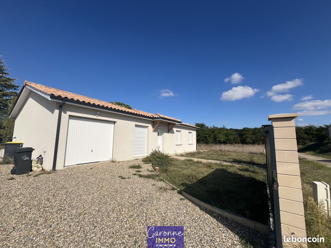 Maison 5 pièces 90 m² · à Gontaud-de-Nogaret · 90 m² · 900 €/mois