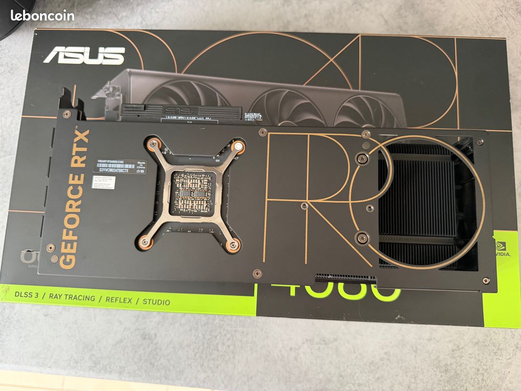 RTX 4080 SUPER ASUS ProArt OC 16Go (garantie + facture) (image 4)