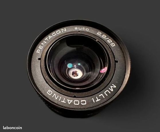 PENTACON Auto 2.8/29 M42 Grand-Angle G.D.R. Vintage RARE Praktica Zenit Hybride