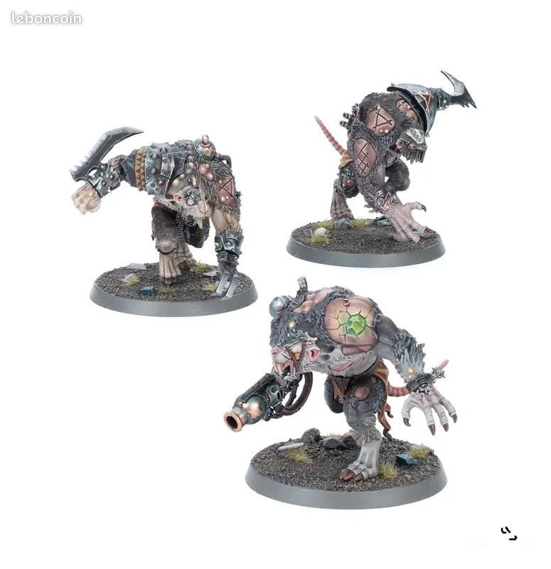 Skaven Rats-ogors Warhammer Age of Sigmar AoS Skavens Rat Ogors The Old World Rats Ogres TOW Rats-ogres (image 1)