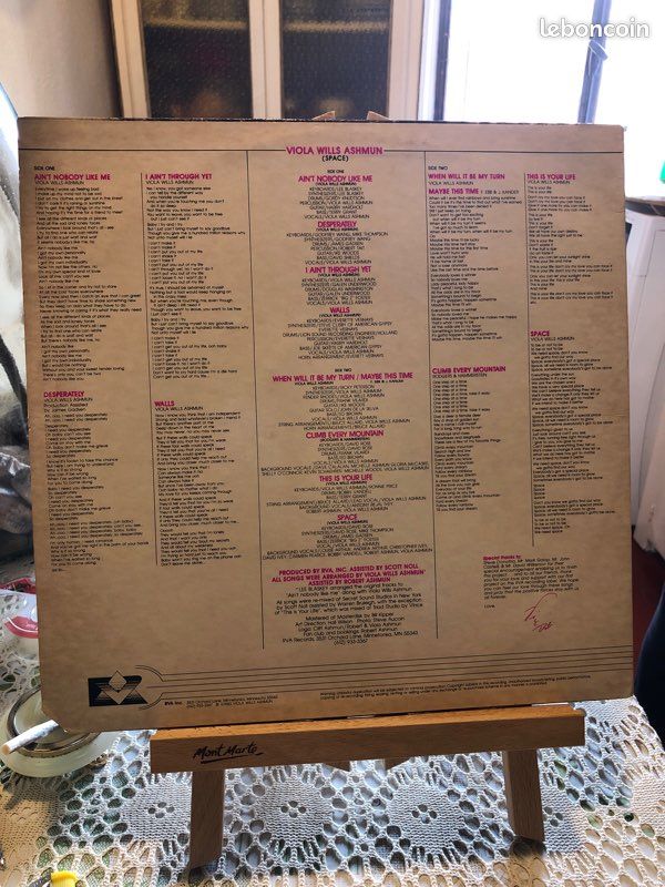 Vinyle 33t viola wills original usa 🇺🇸 1983 funk soul électronique musique 🎵 (image 2)