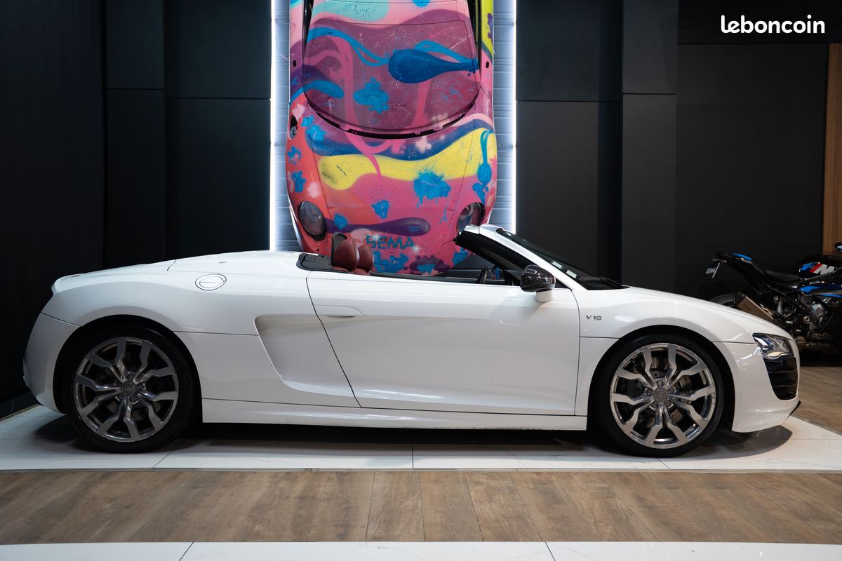 AUDI R8 V10 SPYDER 5.2 525 CV | Origine France | Bang & Olufsen | Suivi complet AUDI (image 2)
