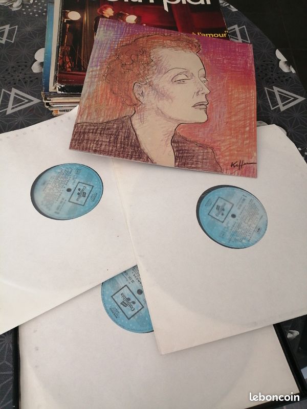 Vinyl Édith Piah l'hymne à l'amour (image 2)