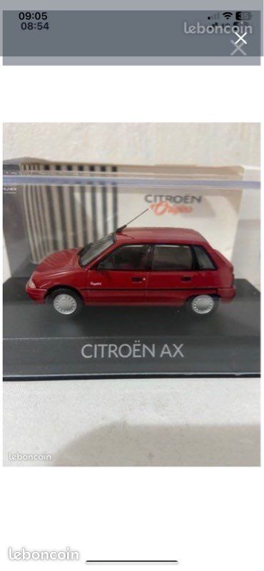 Citroën AX Escapade Rouge – Miniature Norev 1/43, Collection, 1992