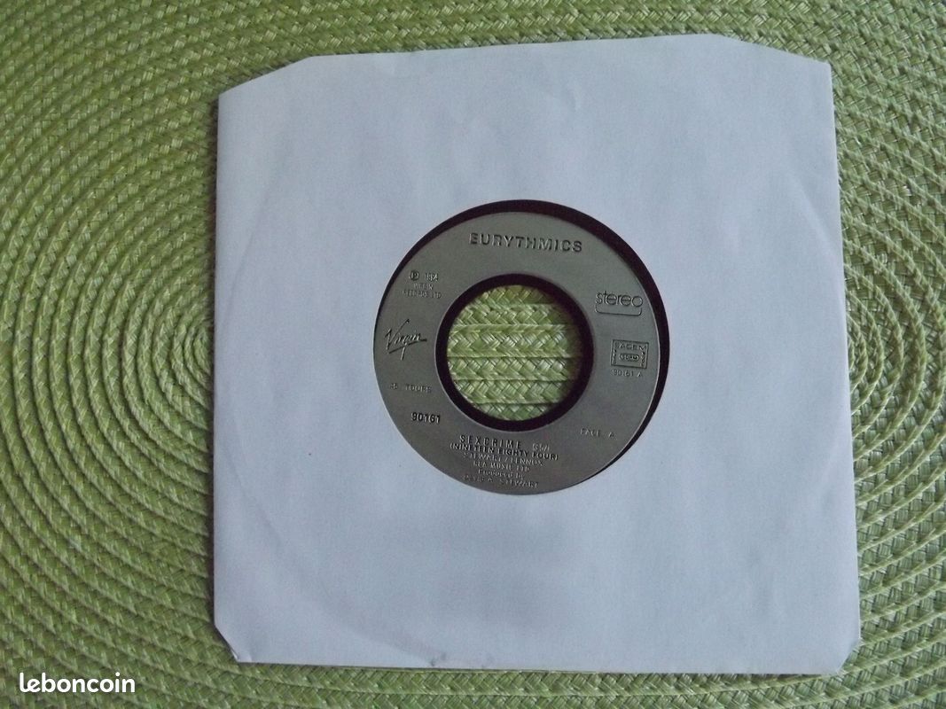 BO du film "1984" (Eurythmics) vinyle 45t (image 1)