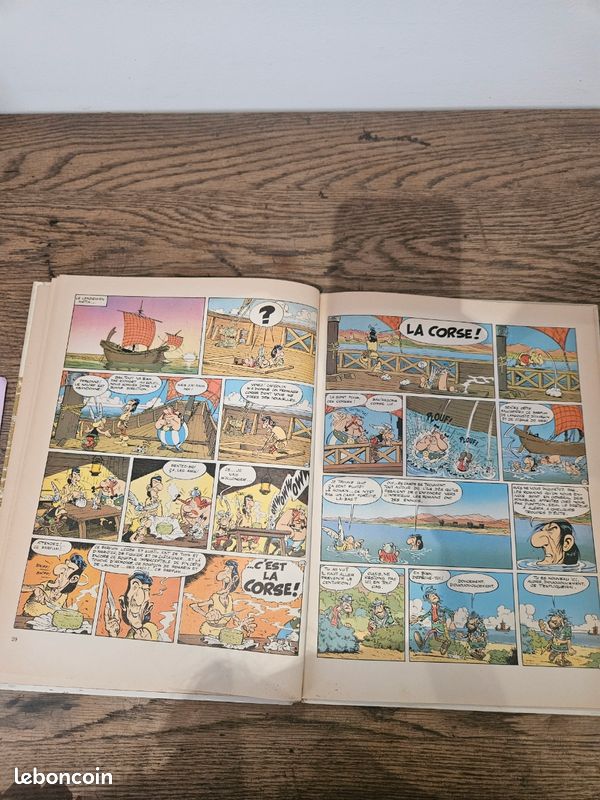 Livre bd Asterix en Corse- EO de 1972 (image 8)