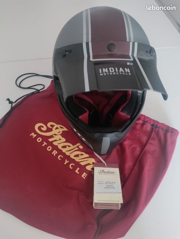Casque moto indian (image 1)