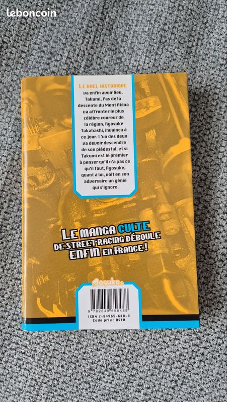 Lot manga Initial D édition Asuka Tome 1 à 5 (image 11)