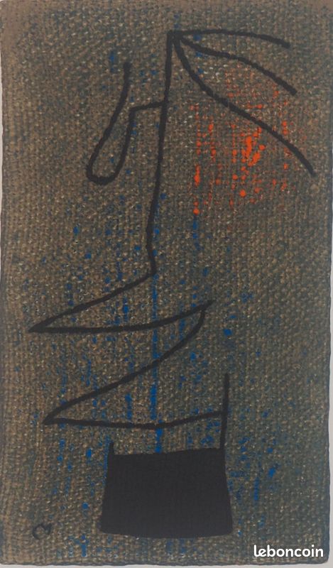 Joan MIRO : Fierté féminine, Lithographie signée #CERTIFICAT (image 2)