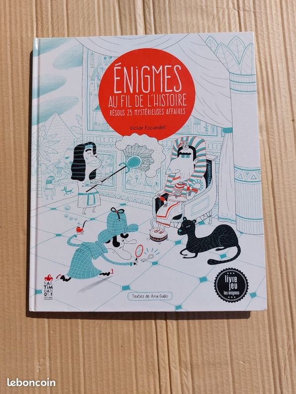 Livre énigmes pour enfants (image 1)