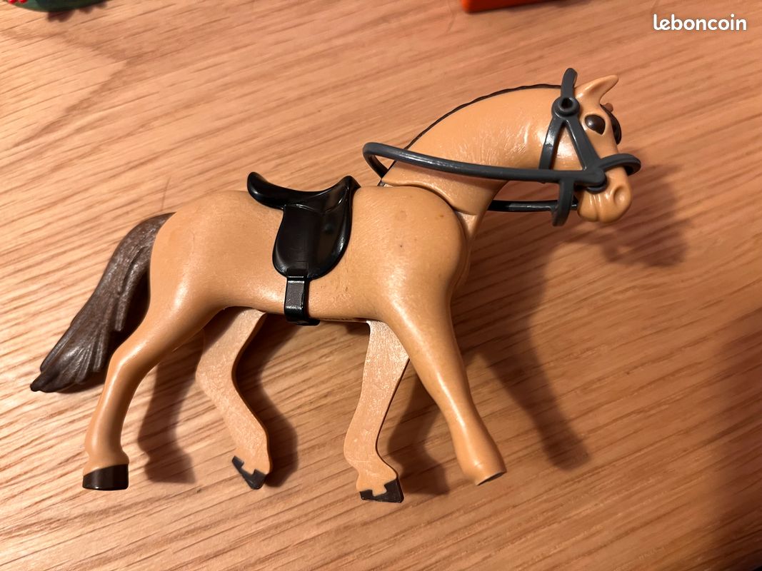 Playmobil 6147 – Paddock Cheval De Campagne, Super Set, Cheval Et Accessoires, Neuf