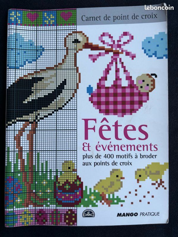 Fêtes et événements plus de 400 motifs à broder aux points de croix (image 1)