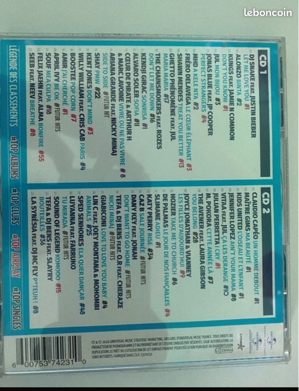 CD Musique 2017 CD Musique