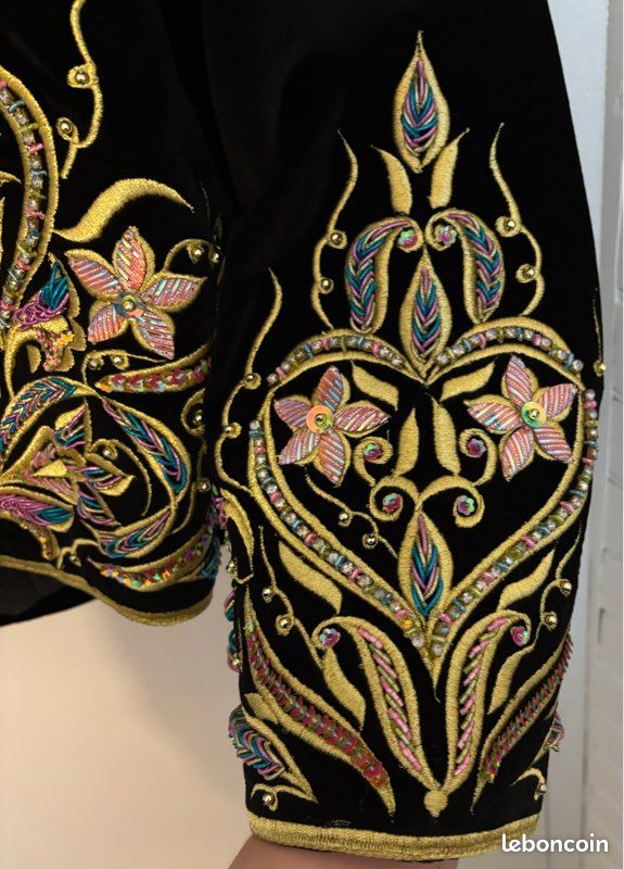 Jabador Ensemble Oriental Femme Jabador Femme Avec Broderies Deux