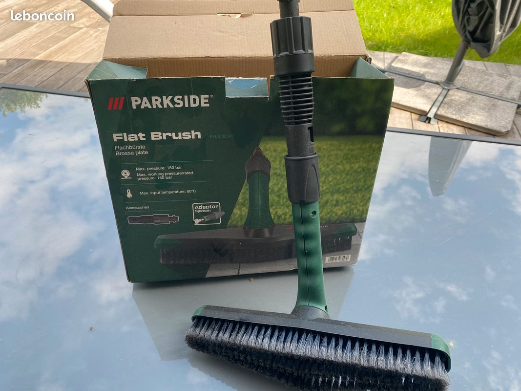 Brosse plate pour nettoyeur haute pression Parkside (image 1)