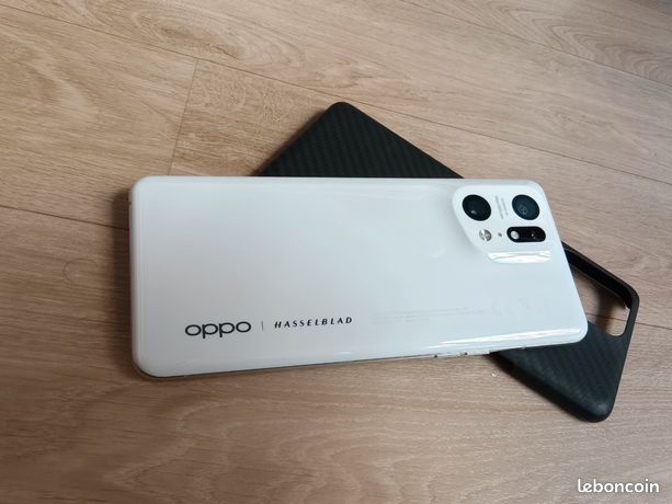 Smartphone OPPO Find X5 5G - Occasion En Excellent état - Noir, 256 Go De Stockage, 8 Go RAM - Boîte Et Chargeur D'origine Inclus
