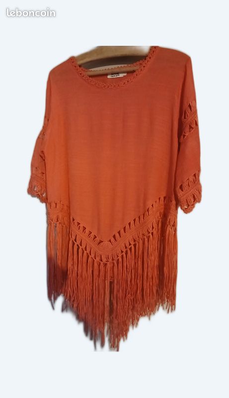 Tunique Femme Molly Bracken - Manches 3/4 - Taille Unique - Rose - Neuve Avec Étiquette