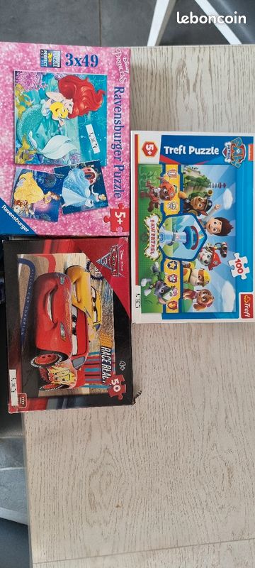 Lot 3 puzzles (image 1)