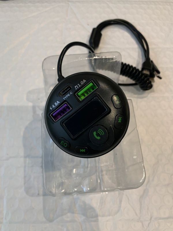 Chargeur voiture Bluetooth allume-cigare multifonction lecteur MP3