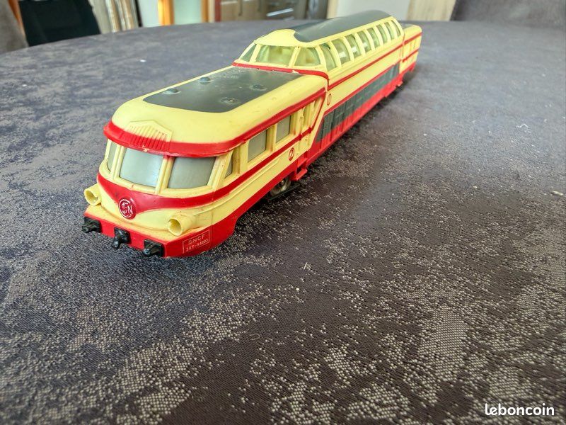 Train locomotive Jouef ho Autorail rouge SNCF (image 6)
