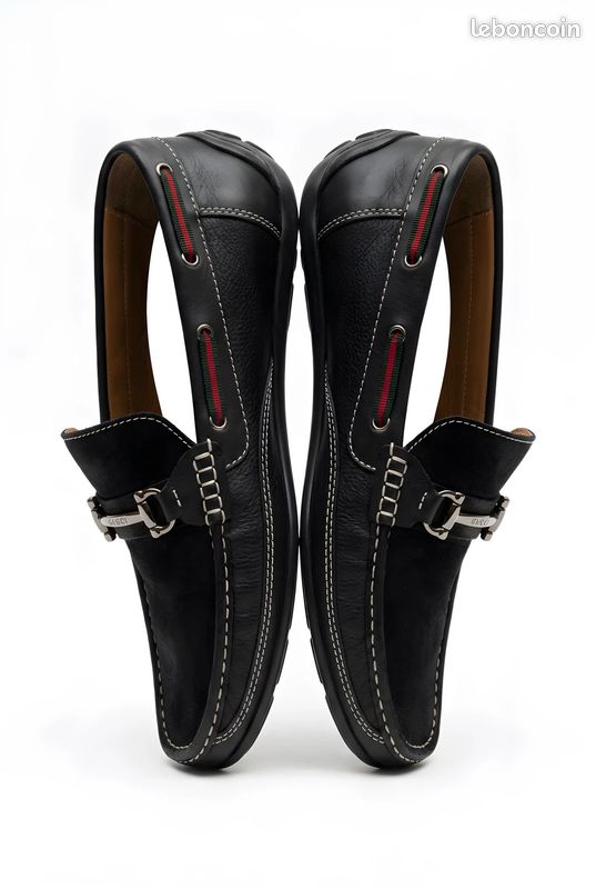 Chaussures bateau avec boucle T42 (image 1)