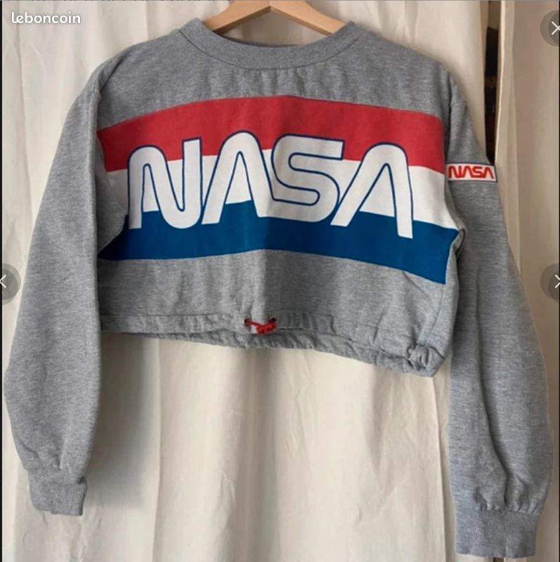 Femme Jennyfer T Shirt Court Jennyfer Jennyfer Sweat Nasa Nasa