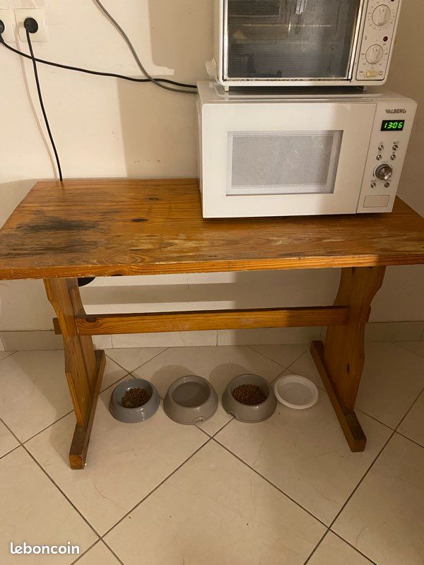Table en pin à restaurer – 15 (image 2)