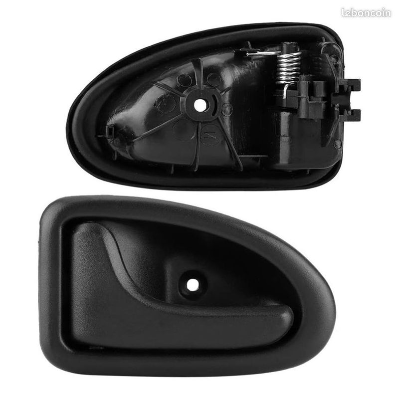 Poignée De Porte Intérieure Avant Gauche + Droite Pour Renault Twingo / Kangoo - Gris - Neuf - Ref. OEM 8200259377/9376