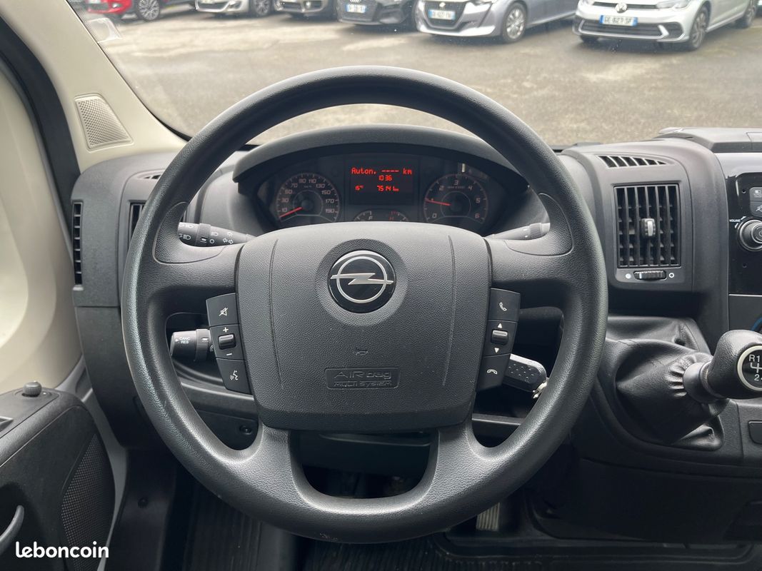 OPEL MOVANO VU FOURGON 2.2 BLUEHDI 120 - TVA RECUPERABLE - 3T0 L1H1 PACK BUSINESS CONNECt (image 13)