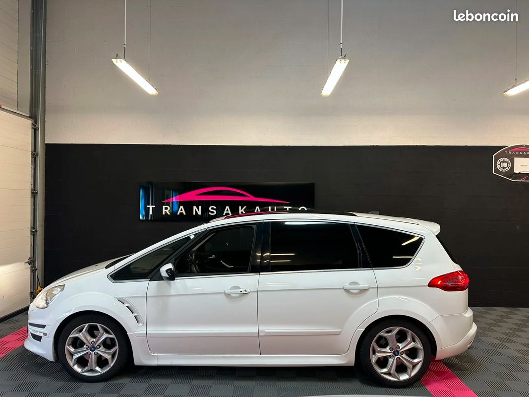 FORD S-MAX 2.0 TDCi 163 ch Sport Platinium - TOIT PANORAMIQUE / EMBRAYAGE DISTRIBUTION OK / CARDANS NEUF (image 2)