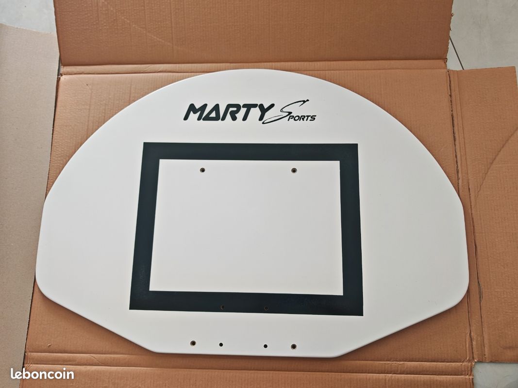 Panneau de basket demi-lune Marty Sports Neuf (image 1)