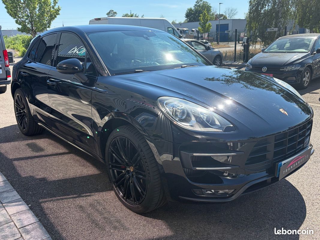 PORSCHE MACAN Turbo 3.6 V6 400 ch PDK avec CARPLAY / AUDIO BOSE / CAMERA (image 4)
