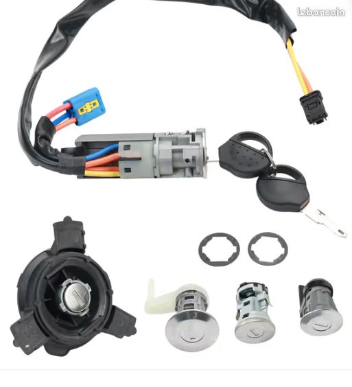 2 serrures de porte pour Peugeot 206 (à partir de 1998) avant gauche 2 serrures de porte pour Peugeot 206 (à partir de 1998) avant gauche