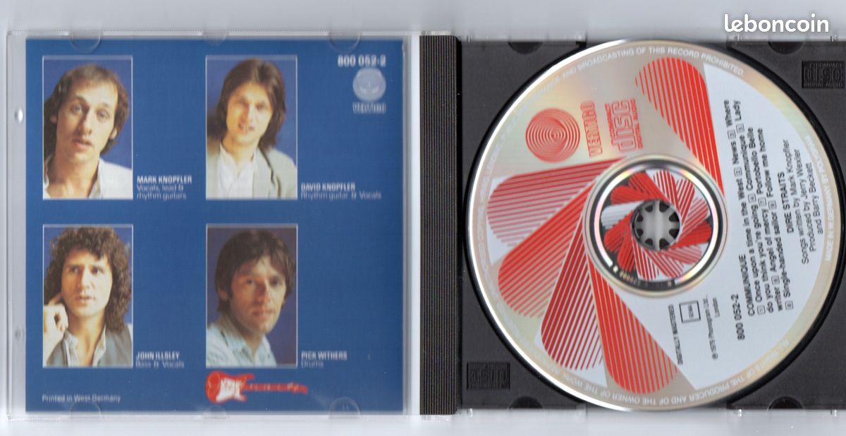 DIRE STRAITS - Communiqué - CD (image 2)