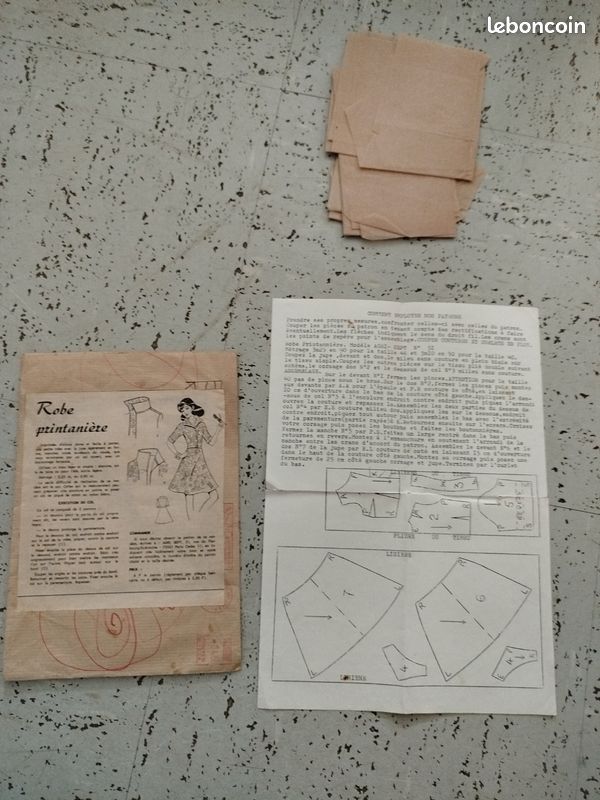 Robe printanière modèle agri 7 numéro 51 (image 3)