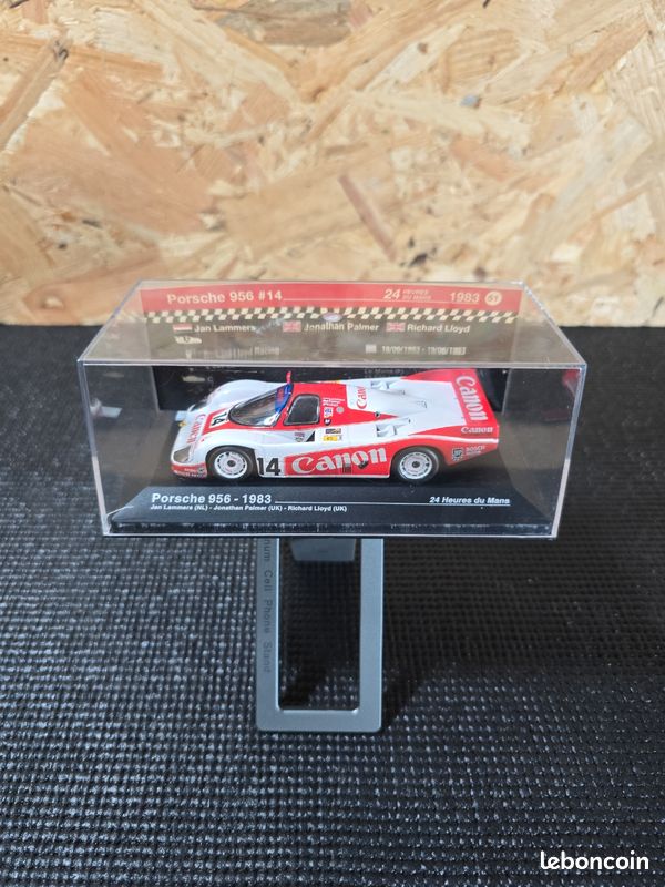 Porsche 956 N°3 Le Mans 1983 – Miniature Starter 1/43, Zamak, Occasion, Boîte Non D'Origine