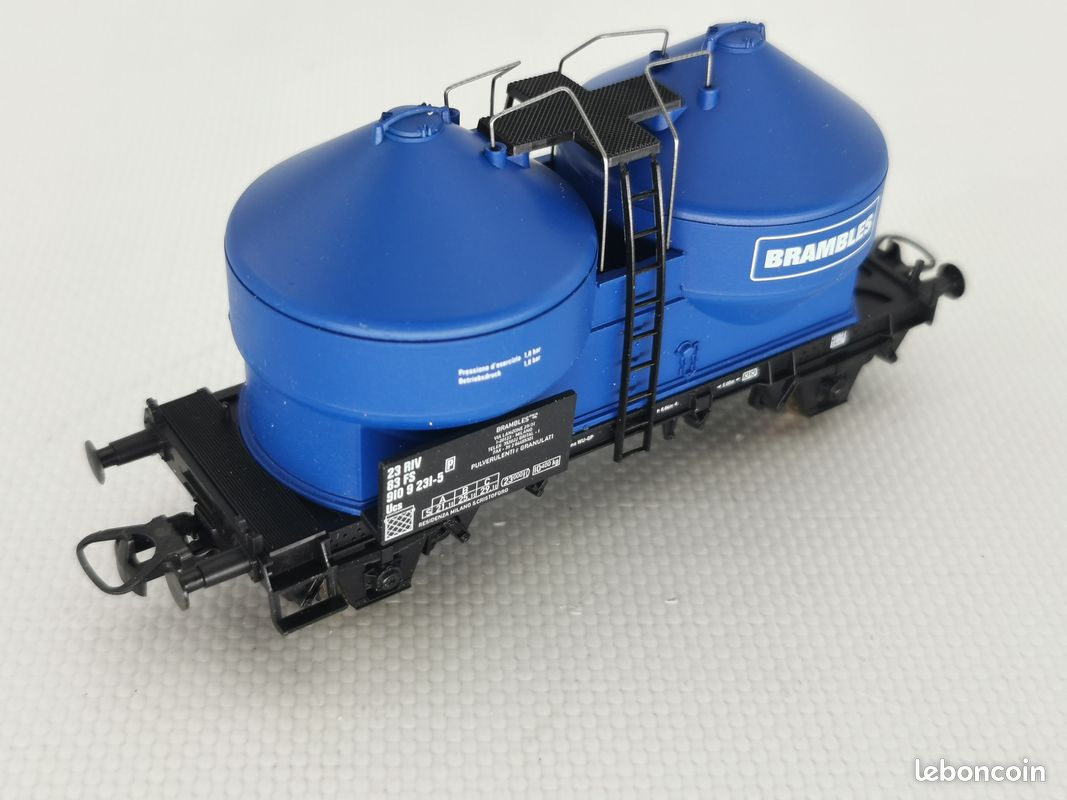 Wagon à Deux Cuves Lima - Échelle HO (1:87) - Modèle Ancien - Occasion Collection