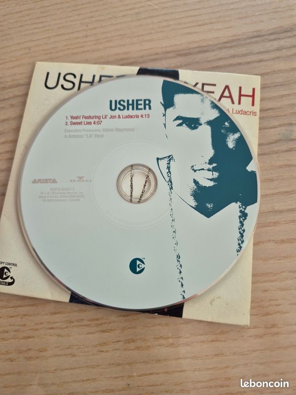 Cd 2 titres Usher Yeah (image 3)