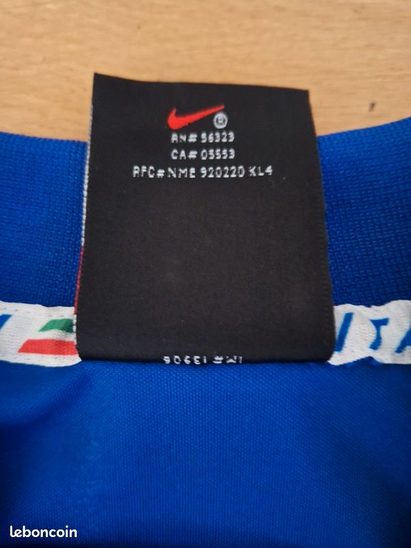 Italie Maillot d'Entraînement Tiro 23 Pro - Bleu Marine/Blanc