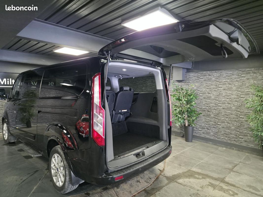 FORD TOURNEO CUSTOM 2.0 EcoBlue - 130 - BVA COMBI 320 L2H1 Titanium (image 10)