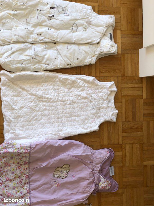 Lot 3 gigoteuses hiver taille 1 (image 2)