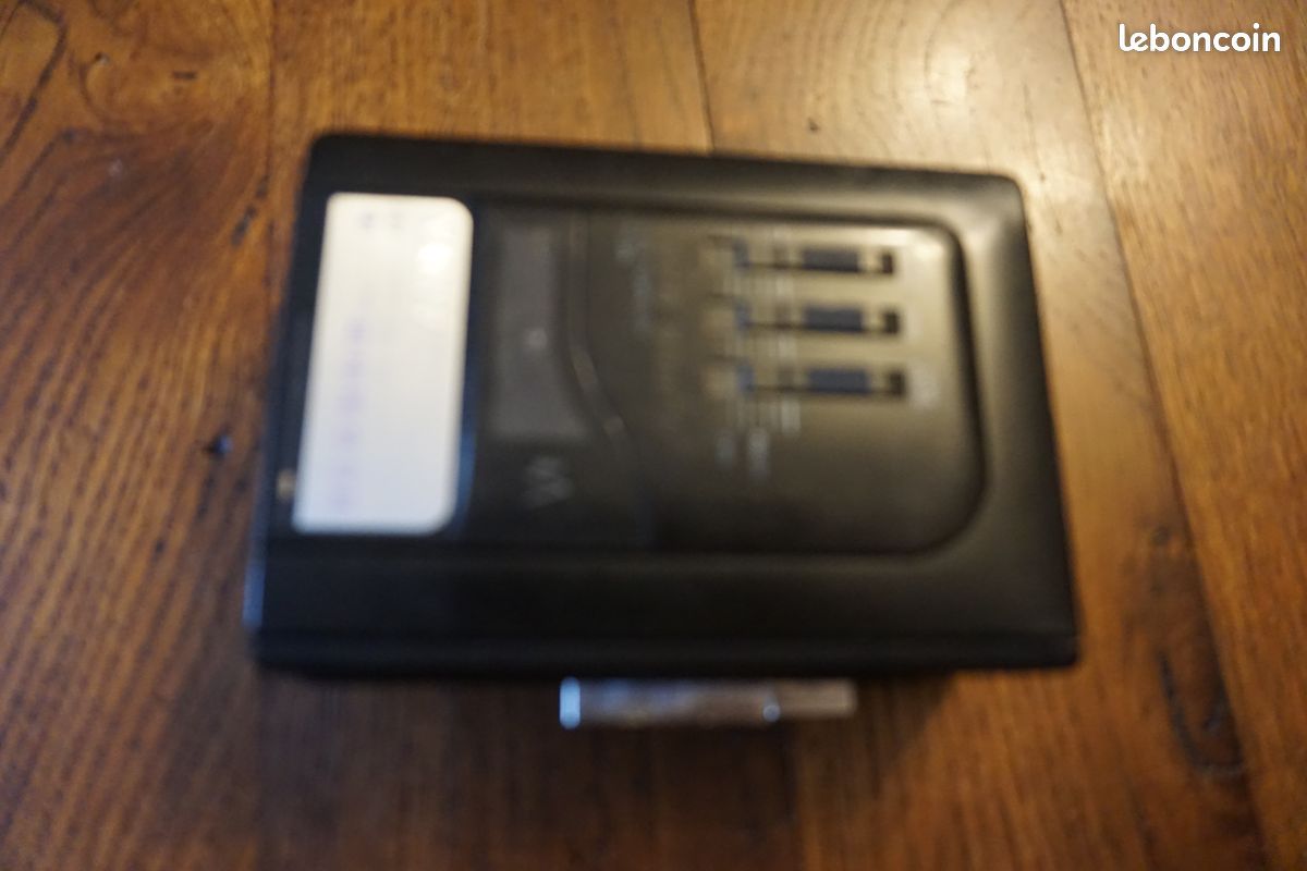 (syl) lecteur K7 cassette walkman noir AIWA HS vintage (image 2)