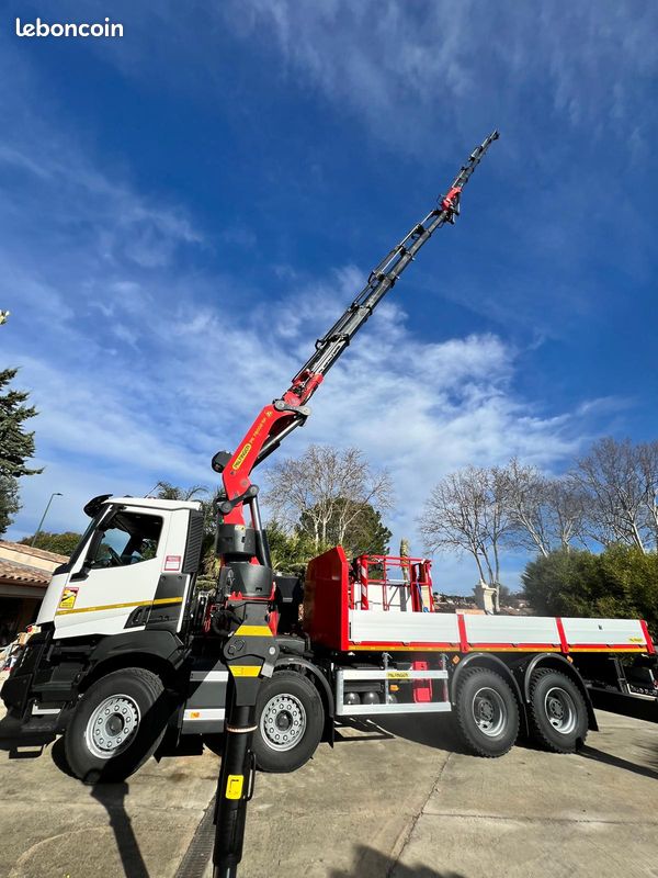 Renault K plateau grue pk 78002 Palfinger (image 8)