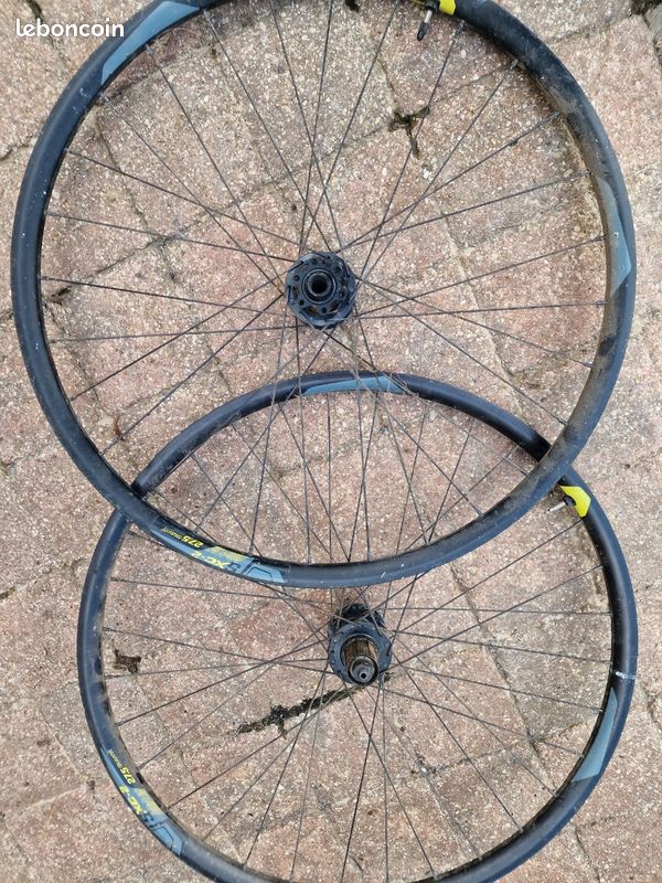 Paire Jantes giant sxc-2 27,5 pneu Équipements vélos